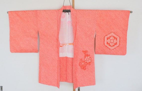 19-85 Vintage Japanese kimono Jacket ///  Haori, … - image 2