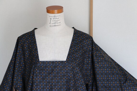 Vintage Japanese Kimono Coat, silk kimono Coat, M… - image 6