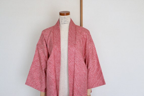 20-54 Vintage Japanese kimono Jacket ///  Haori, … - image 8
