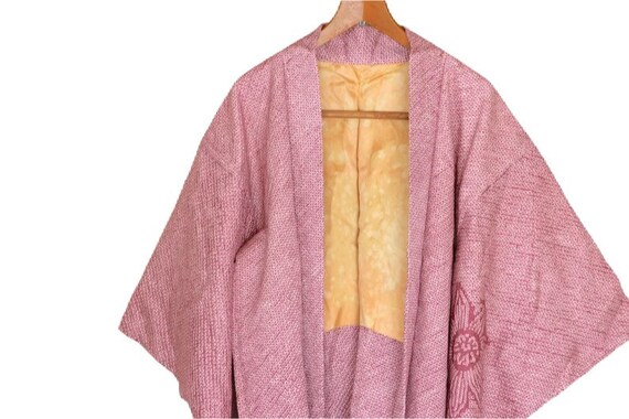 2072 Vintage Japanese kimono Jacket /// Purple Si… - image 8