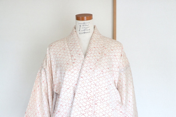 Vintage Kimono /// Kimono Robe, Kimono Gown, gown,
