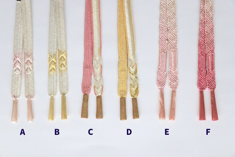 New haorihimo Haorihimo Haori strings Vintage Haori-himo Kimono accessories, Haori himo