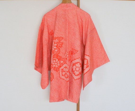 19-85 Vintage Japanese kimono Jacket ///  Haori, … - image 4