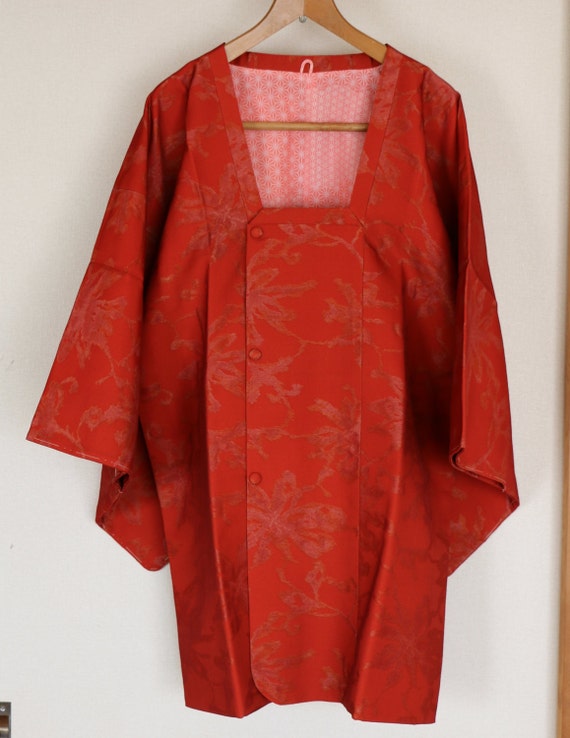 Vintage Kimono Coat, Silk coat, Vintage Japanese … - image 3