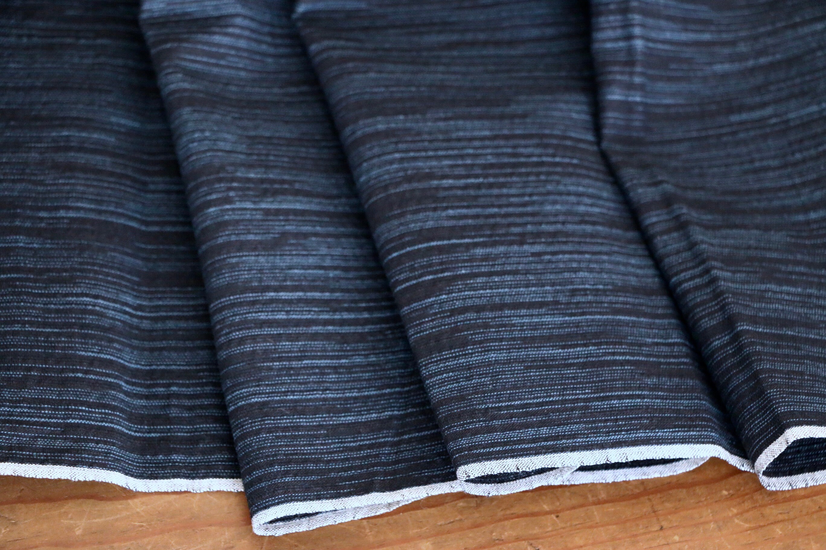 Awa Shijira ori /// Japanese vintage indigo fabric indigo | Etsy