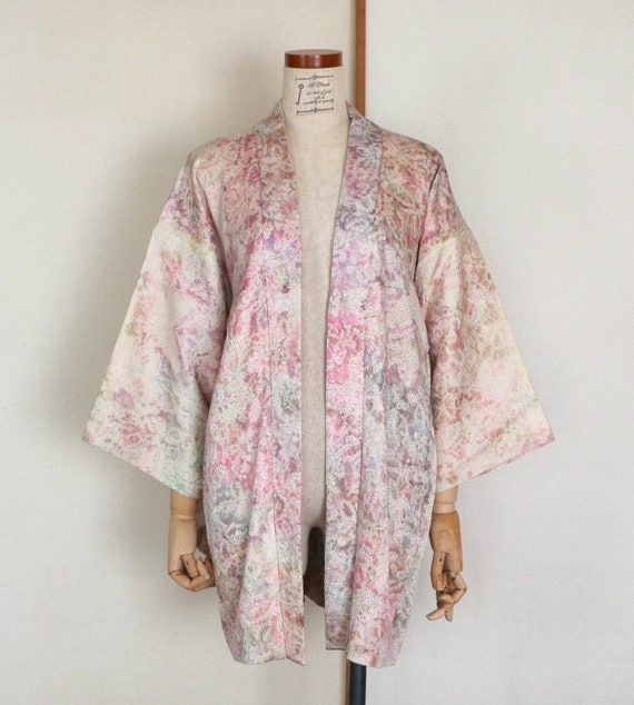 Vintage Japanese kimono Jacket /// Haori, Gradati
