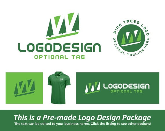 Premade Logo Landscaping Logo Lawn Care Logo Golf Logo Etsy Uk