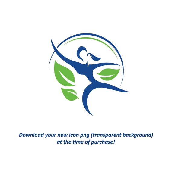 Premade Logo Fitness Logo Woman Logo Healthy Logo Etsy Ireland