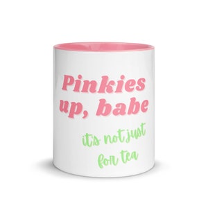 AKA Mug / Pinkies /Pearls / Educated Pretty Girls / AKA  / Pink and Green / Alpha Kappa Alpha / AKA Gift / Aka Graduation / Aka Grad