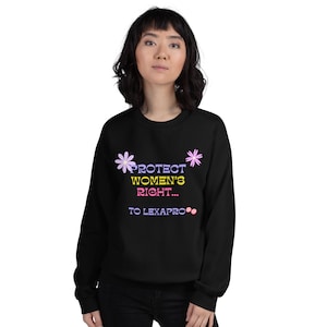 Lexapro swetashirt / Lexapro crew neck / mental health / anxiety / lexapro / mental health gift / SSRI / serotonin/ Escitalopram