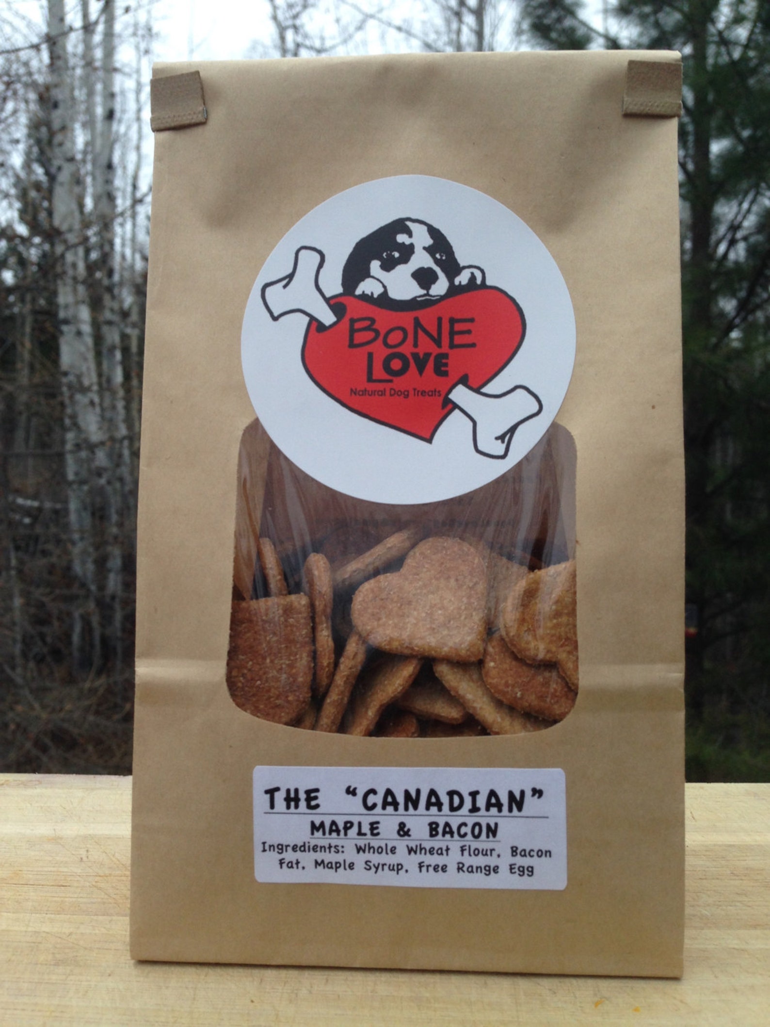 Maple & Bacon The Canadian Natural Dog Treats 400g Etsy
