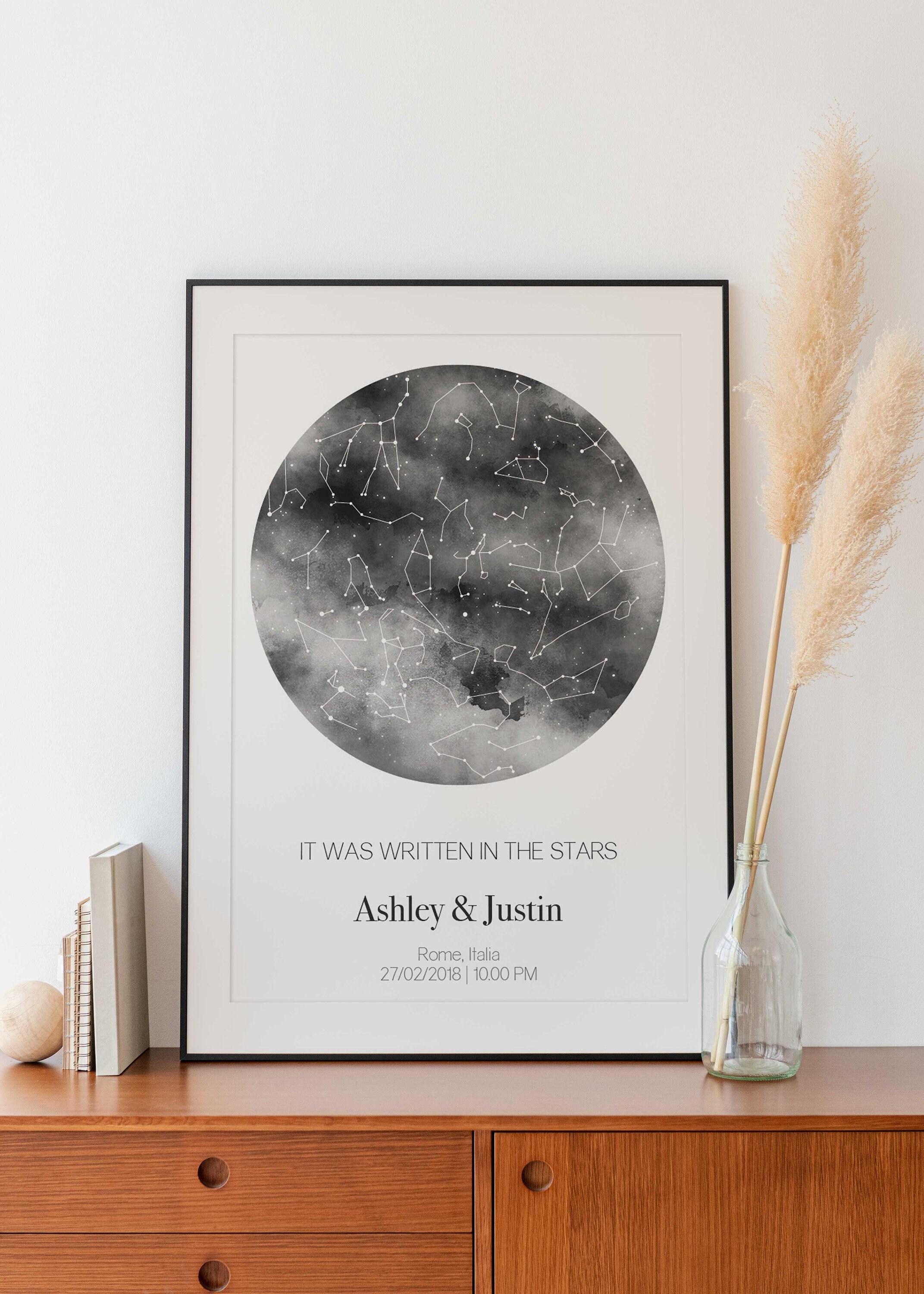 Poster Ciel Etoilé de Votre Date Fétiche