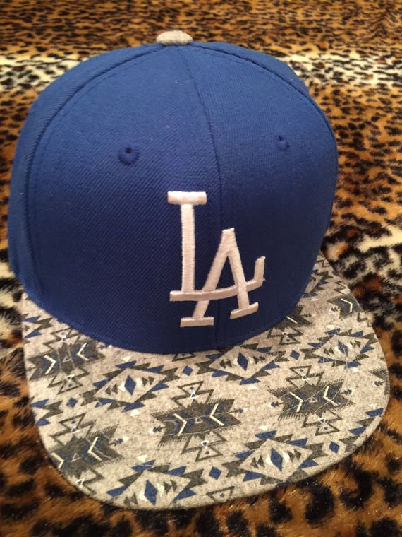 dodgers strapback hat