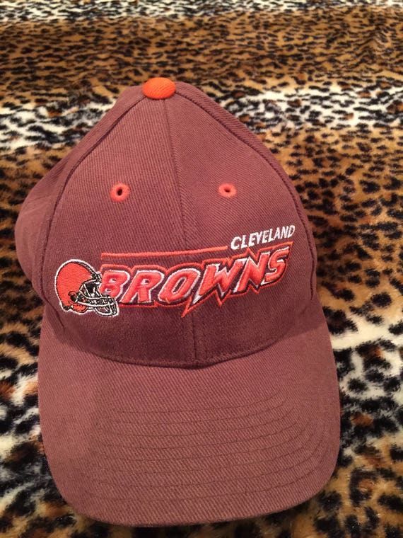 vintage cleveland browns hat