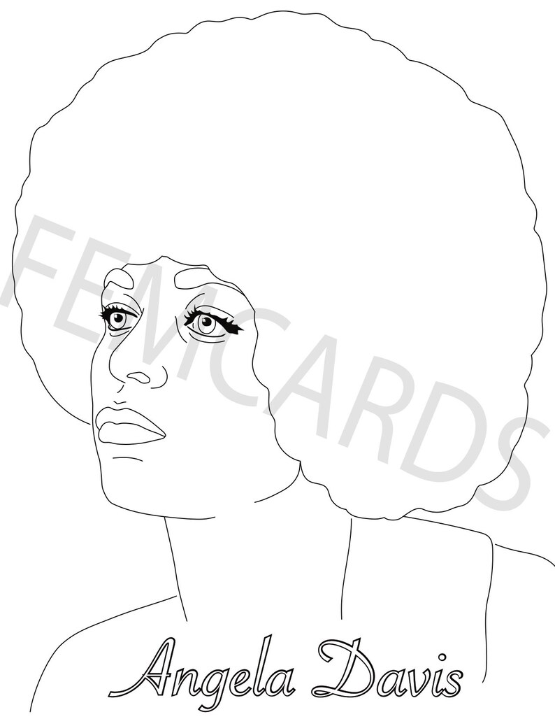 Printable Feminist Coloring Pages - Etsy