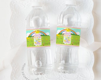 My Little Sunshine Bottle Label Printable, Potatoes chip bag, 1st Birthday Favors, First Birthday Favors ONLY DIGITAL
