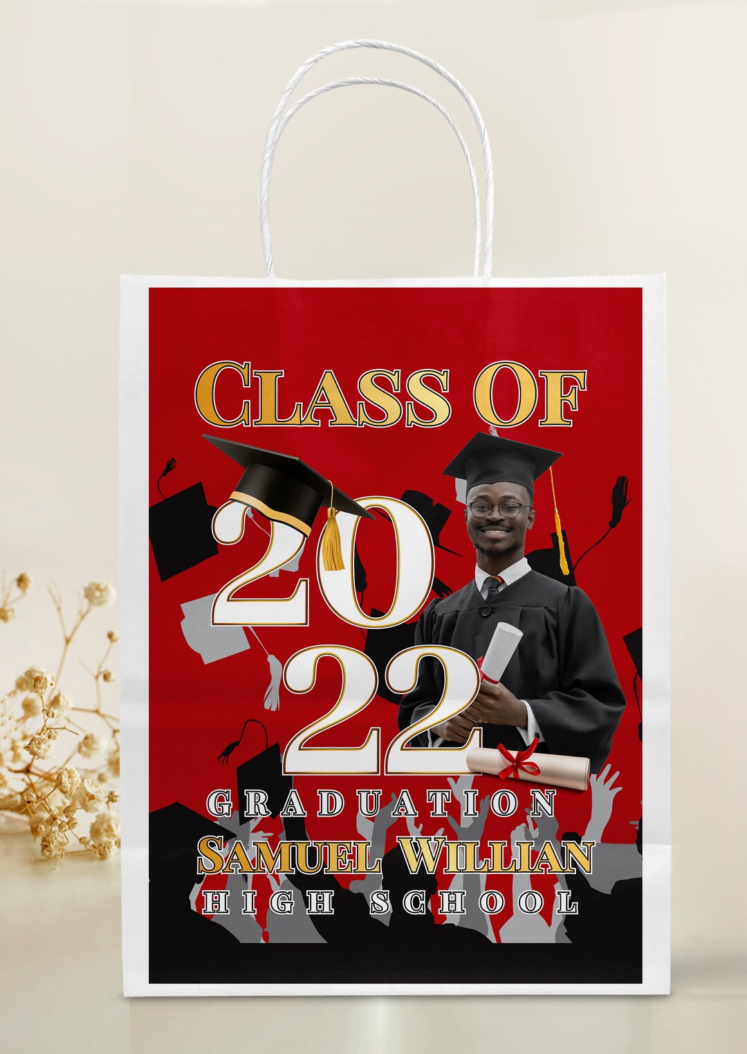 GRADUATION Gift Bag, Graduation Prom 2022,graduation Printable Favor