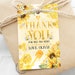 Honey Bee Favor Tag Labels Printable, Thank You Tag, Bumble Baby ...