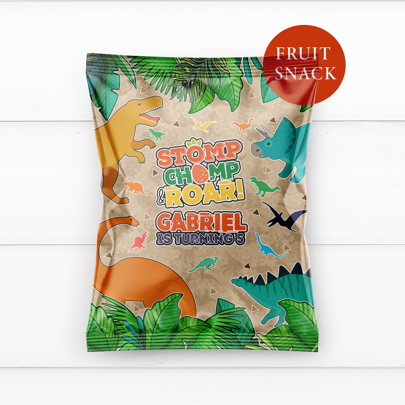 Dinosaur Fruit Snack Printable Dino Birthday Party Fruit Etsy