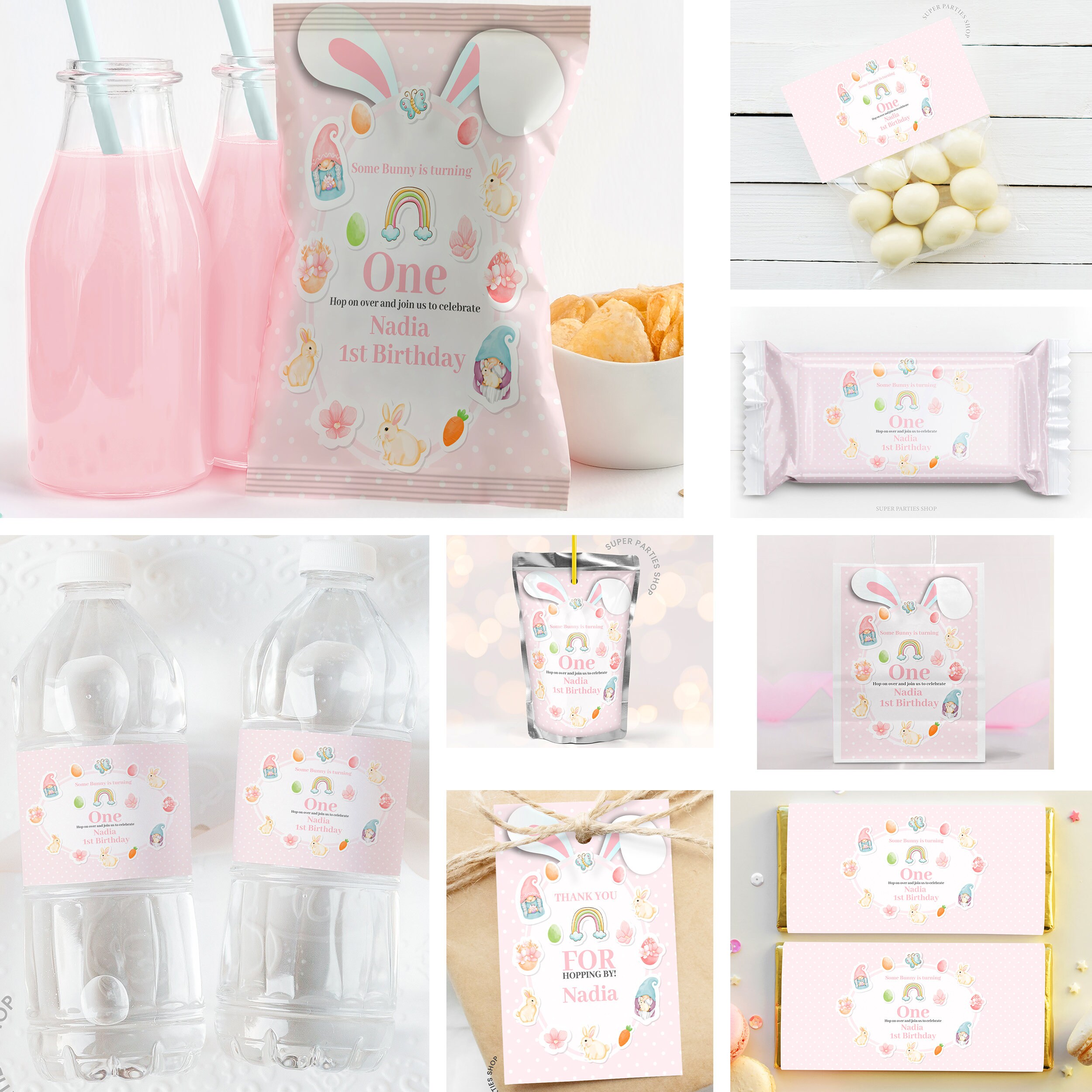 Some Bunny is One Bundle Printable Some Bunny is One Party - Etsy