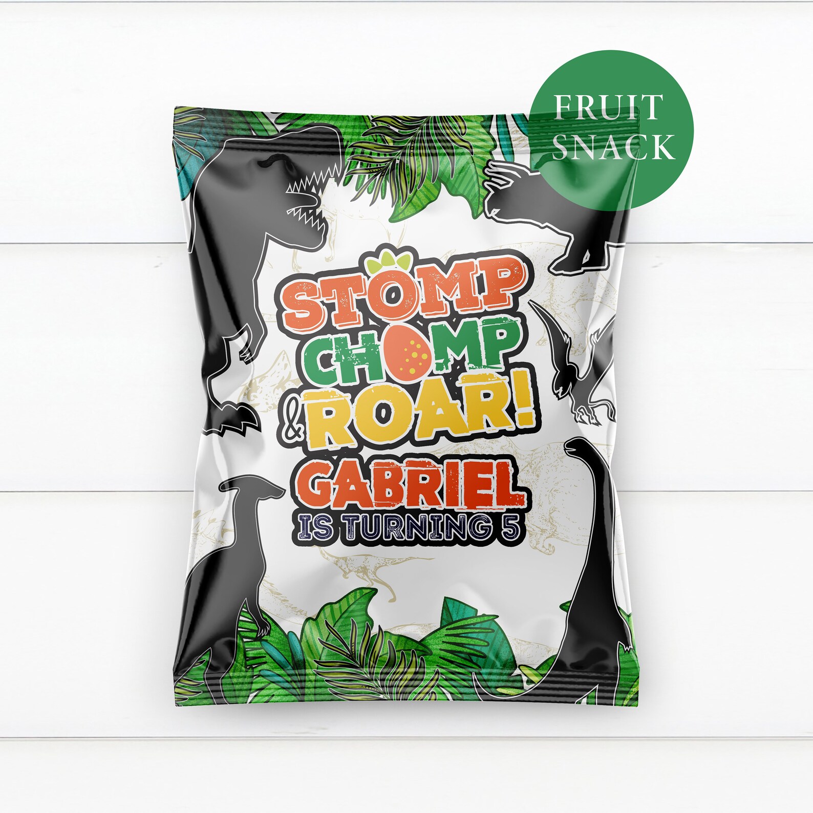 Dinosaur Fruit Snack Printable Dino Birthday Party Fruit Etsy