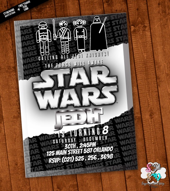 Star War birthday invitation Printable With Totally free Thank yourself card, Star War invite, Star War Occasion,Dart Vader Invitation Electronic Obtain photograph relating to Star Wars Thank You Cards Printable Free identify Star War birthday invitation Printable With Absolutely free Thank your self card, Star War invite, Star War Social gathering,Dart Vader Invitation Electronic Down load