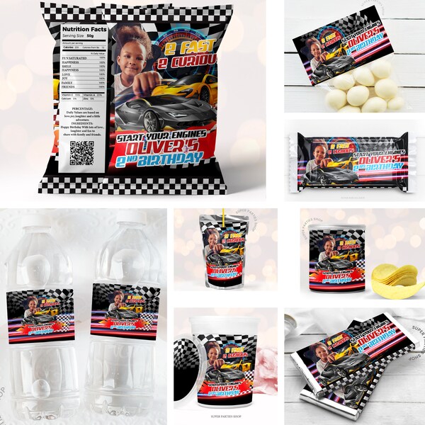 Race Car Party Bags Etsy