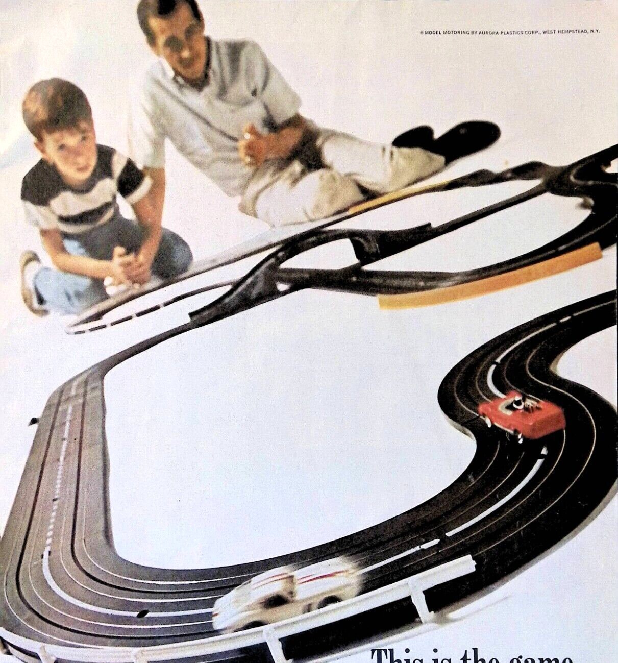 Print Ad Aurora Model Motoring Slot Car Racing Sets 1966 Etsy