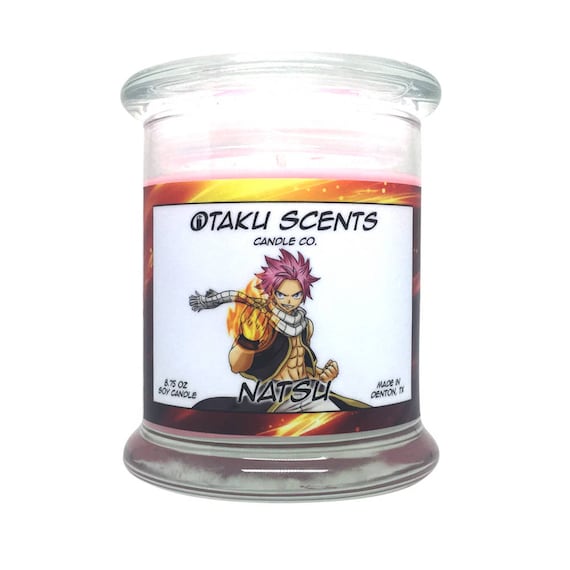 8.75 oz Scented Soy Anime Candle