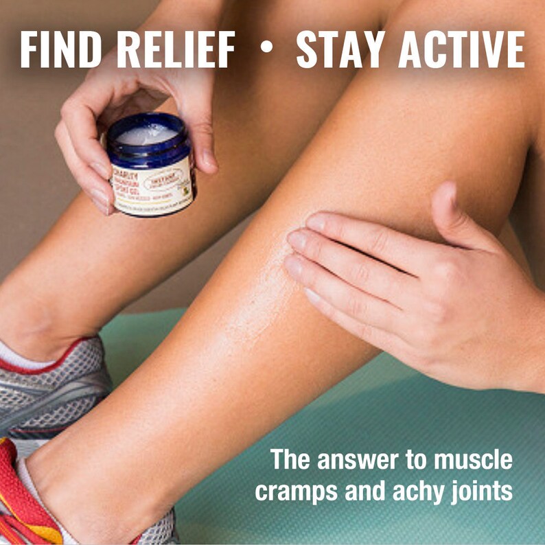 CHARLEY Sport Gel Magnesium Oil Leg Cramps Sore Muscles Etsy