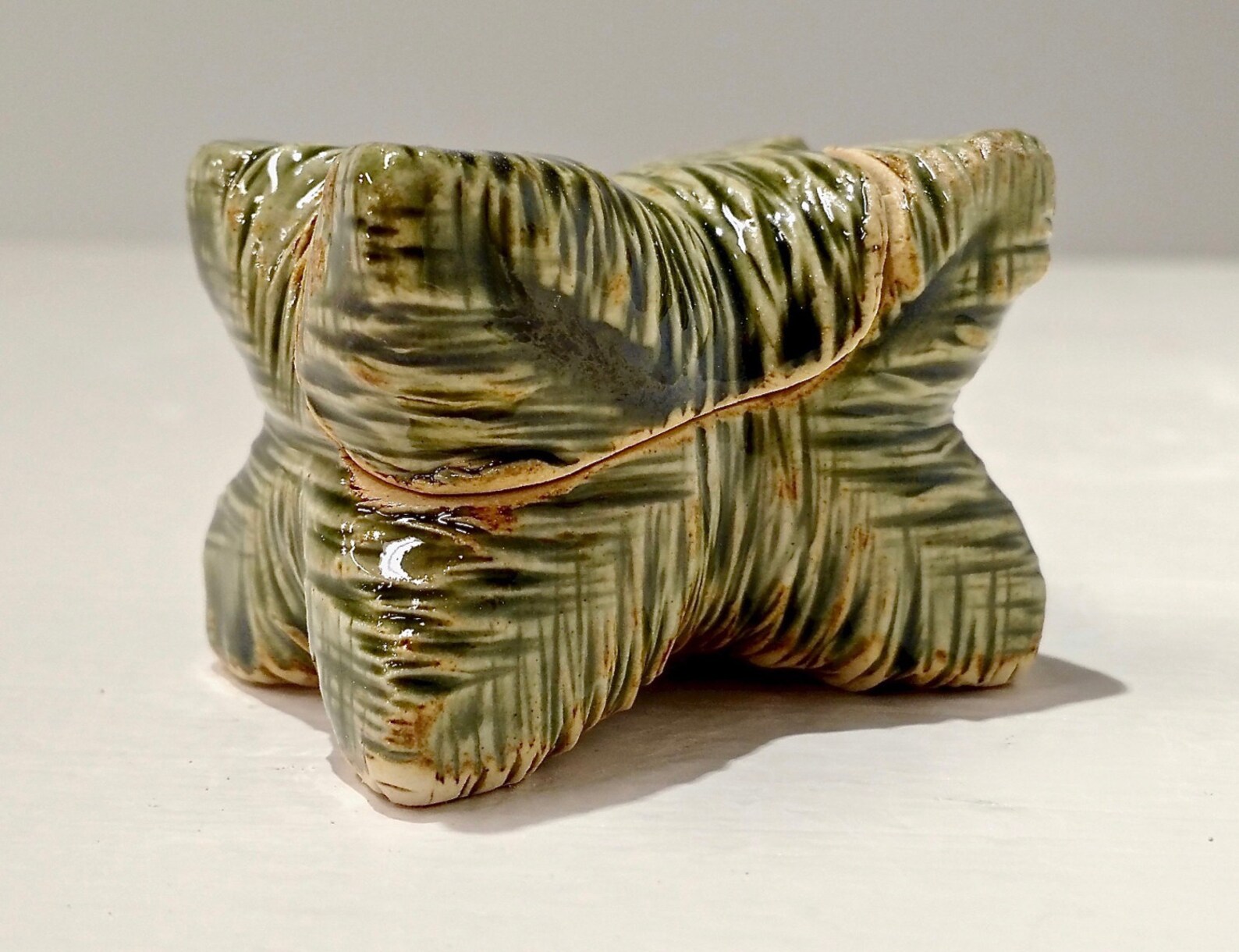 Green Ceramic Box Ceramic Puzzle Box Ceramic Trinket Box Etsy