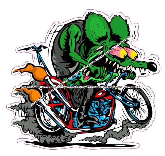 RAT FINK Vinyl Decal Sticker ** 5 Sizes **