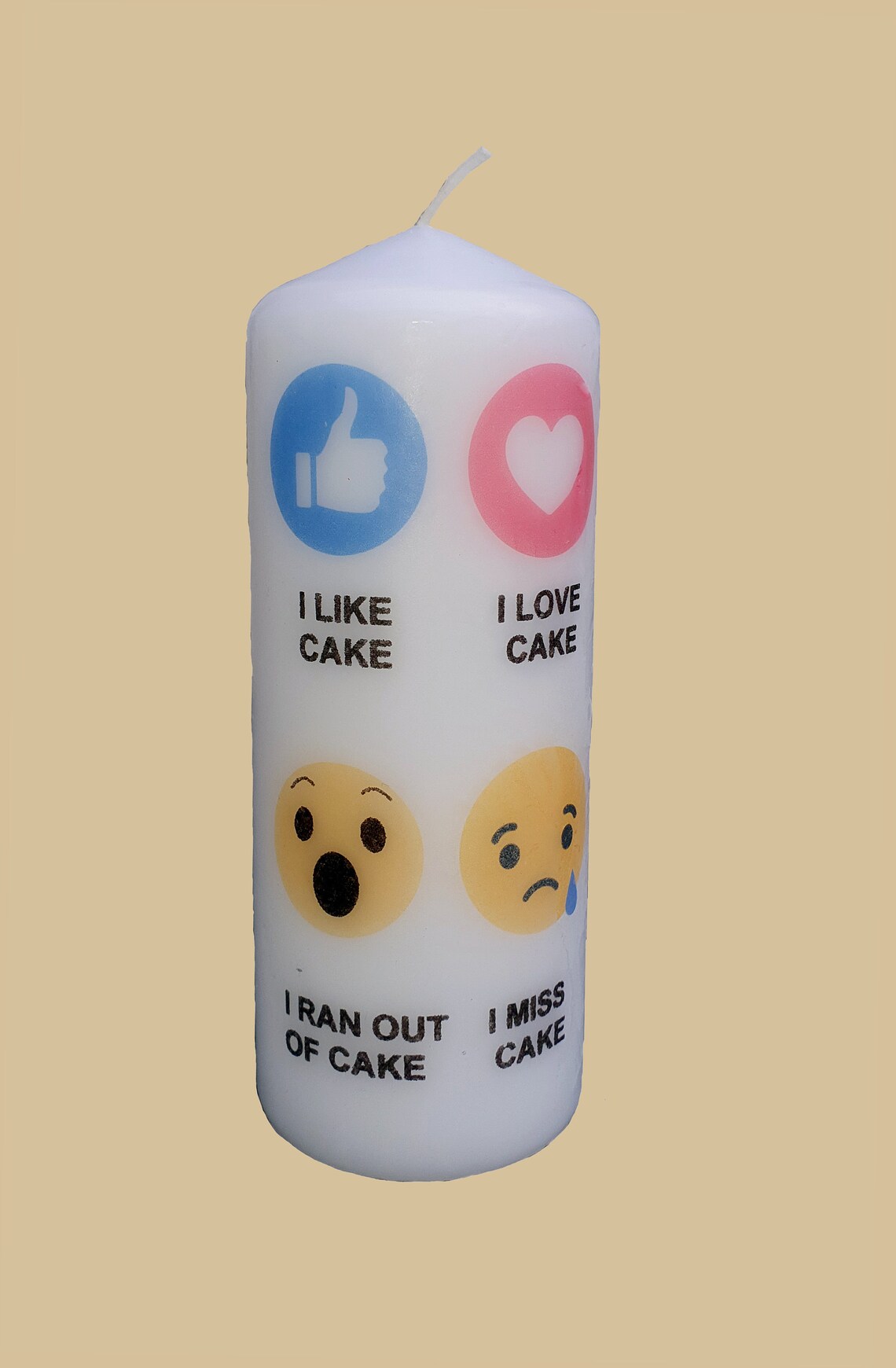Personalised Emoji Candle for Any Occasion Etsy UK