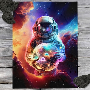 Astronaut Abgrund Decke
