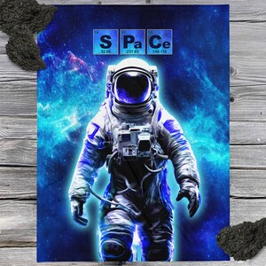 SPACE Astronaut Fleecedecke