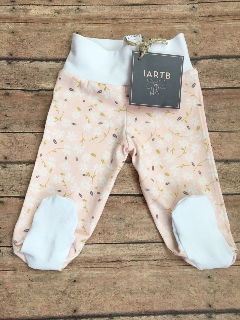baby girl footed pants