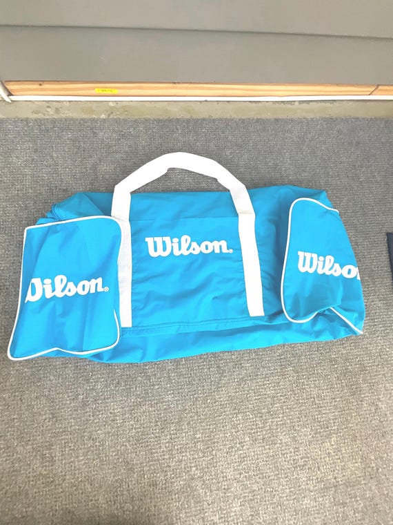 Vintage Gym Duffel Bag/overnight Bag/carry on Tennis Bag