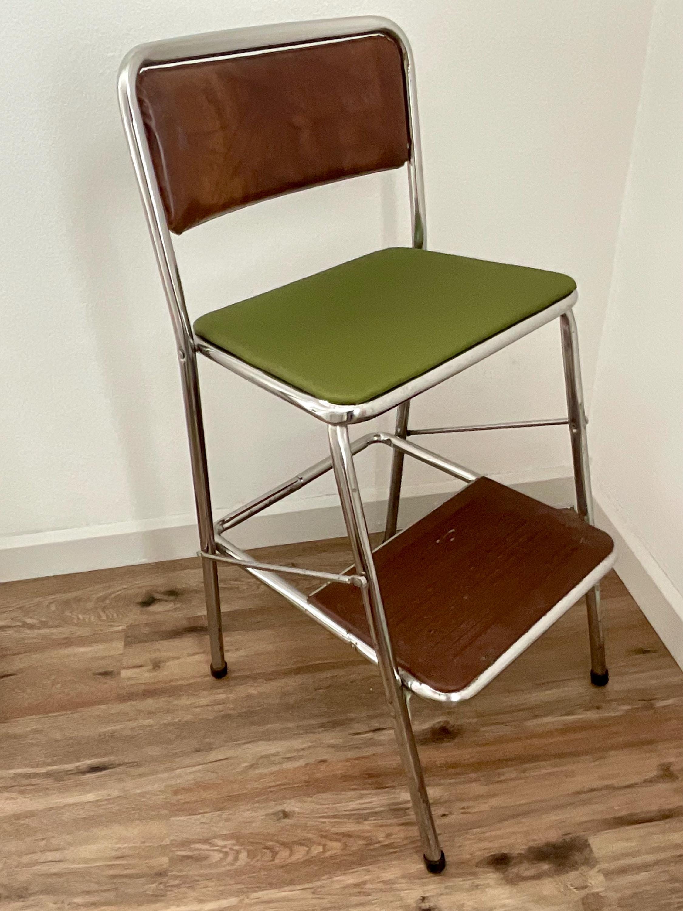 Cosco Vintage Step Stool Chair - Etsy Canada