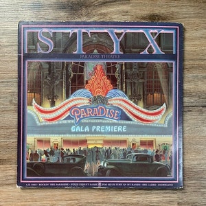 Styx - Paradise Theater Album - 80er Jahre Musik - Vinyl