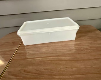 Vintage Tupperware  Storage Box with Lid -