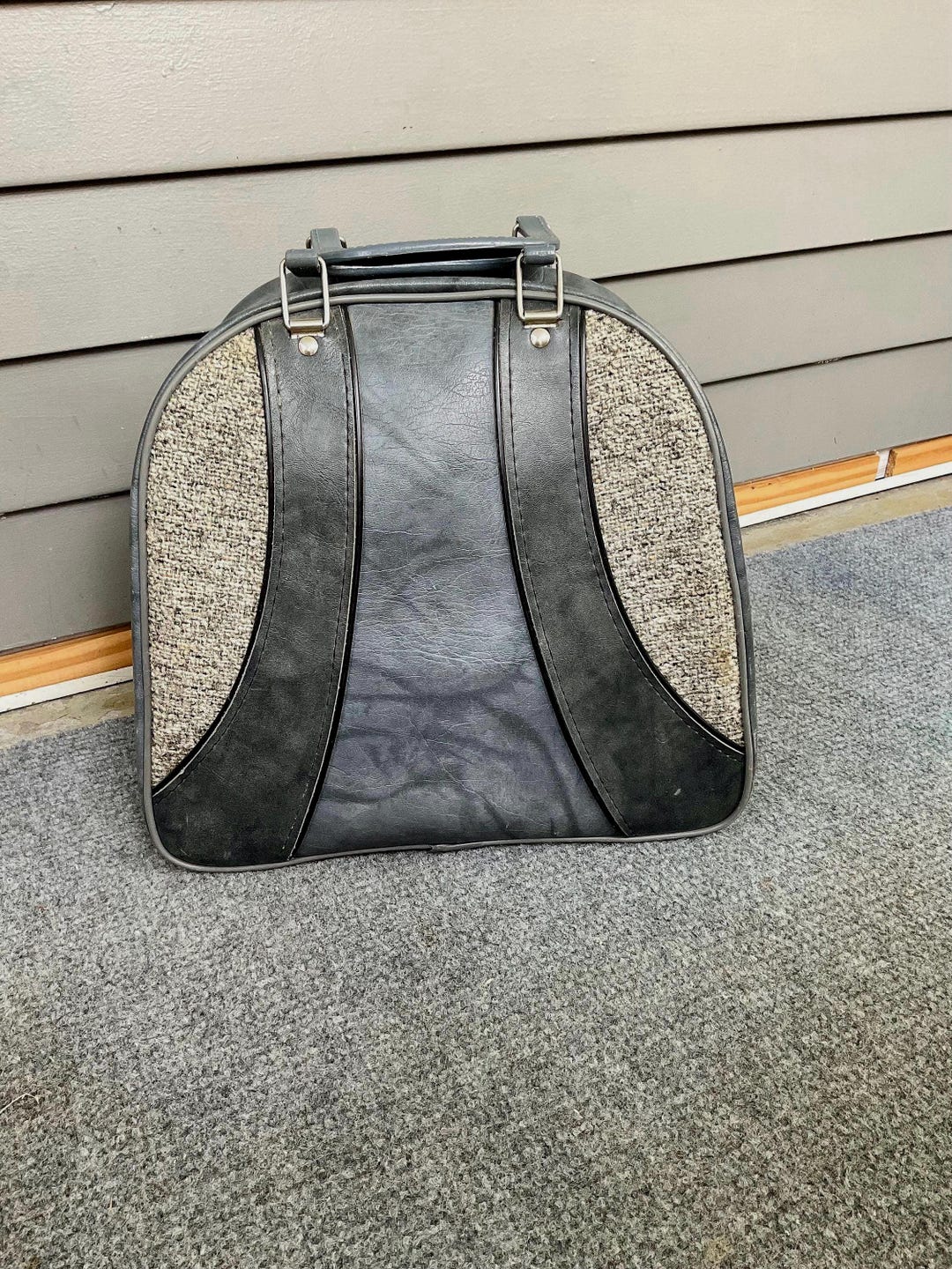 ★EMIS★ VINTAGE BOWLING BAGBLACK m1037_1428625 VINTAGE MINI BOWLING BAG-BLACK - EMIS