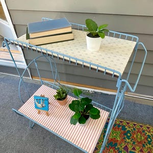 Mid Century Wire Shelf - Etsy