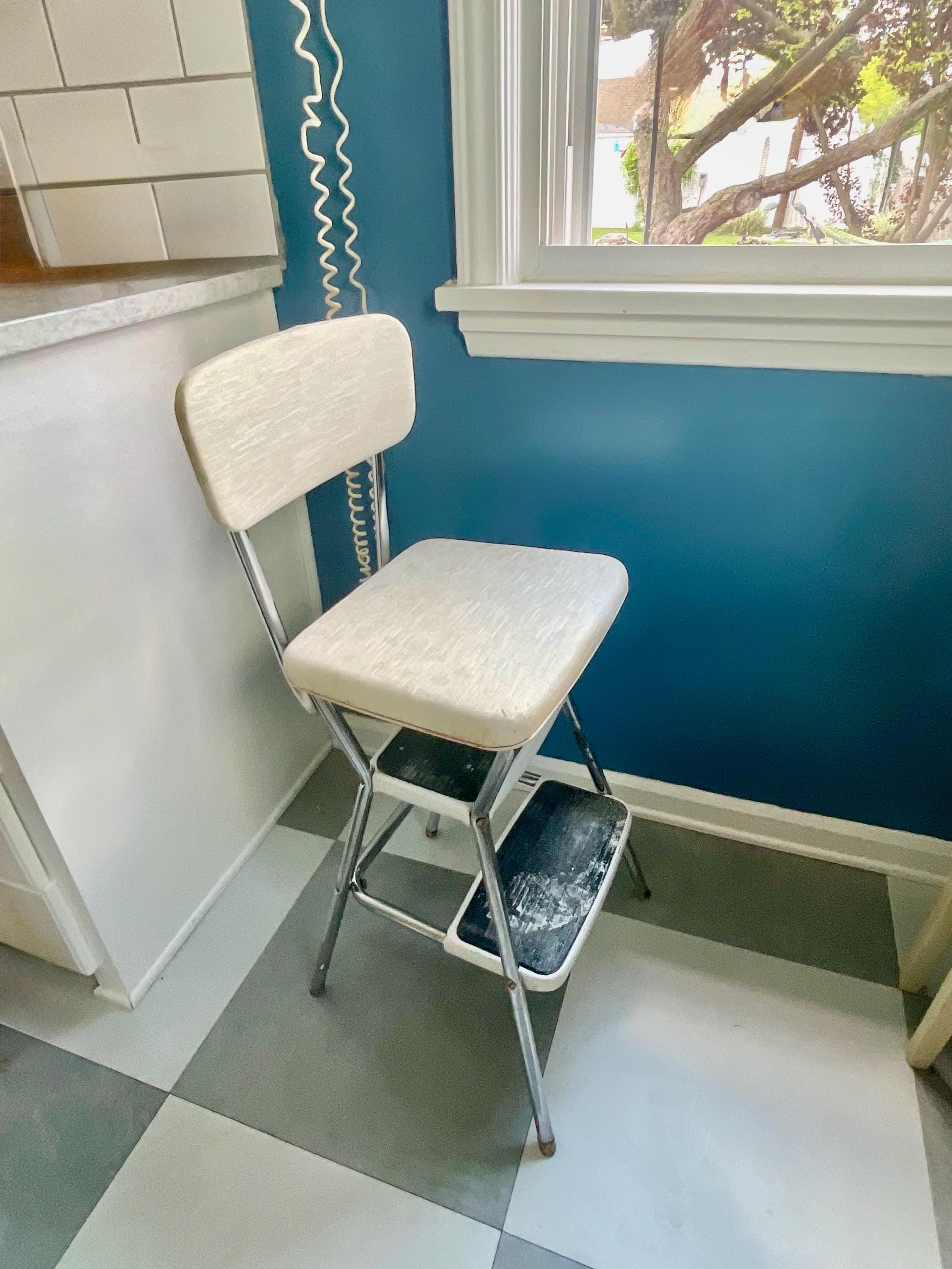 Stylaire Retro Chair Vintage Cosco Step Stool Cosco 2-Step 200-lb