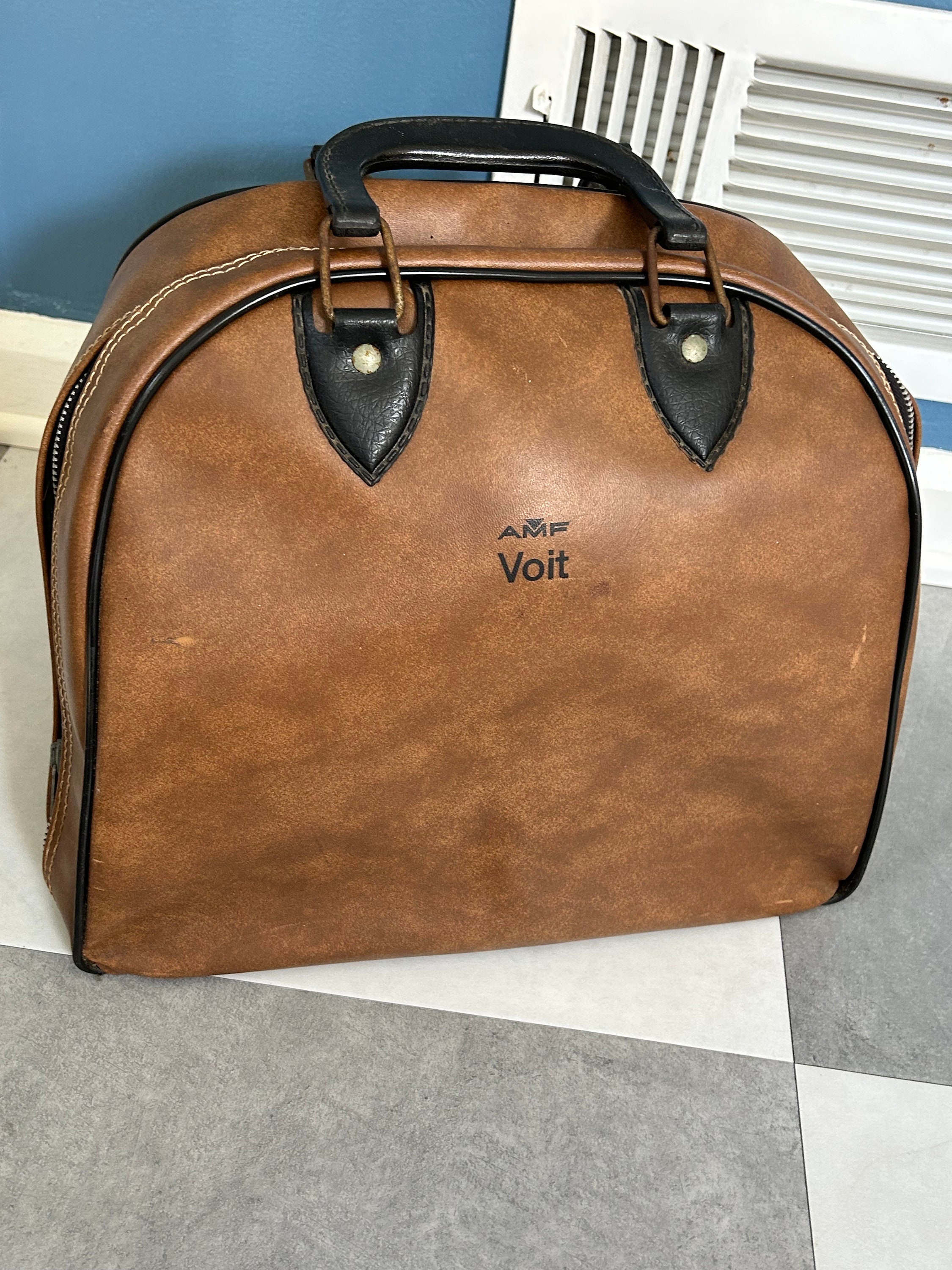 leather bowling ball bag