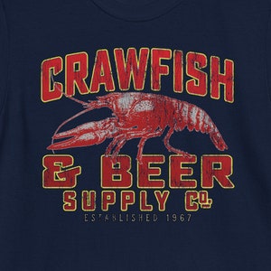 Crawfish Shirt, Crawfish and Beer Supply Company Crawfish Boil for women, for men. UNISEX Standard Shirt