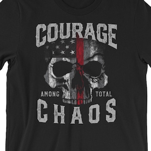 Police Officer Order Among Total Chaos Shirt Unisex Etsy