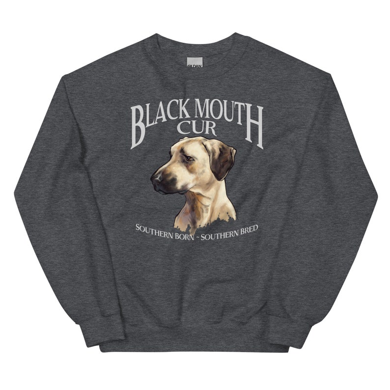 yellow black dog sweatshirt