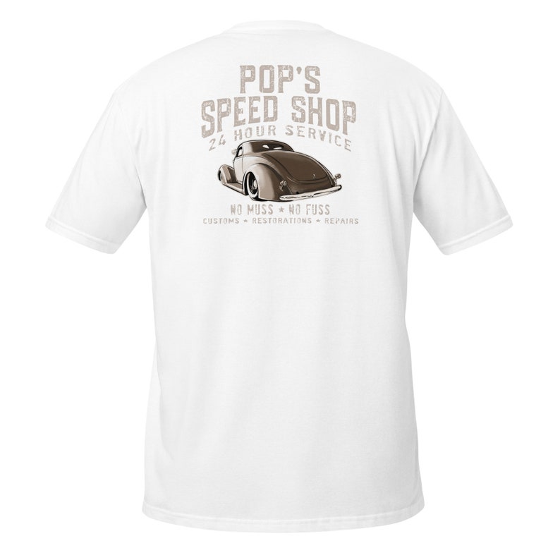 HELLRODDERS HOT ROD Garage Hotrod Dragster Donna Minuta Taglio T-Shirt EUR 14,70 - IT - Foto 6