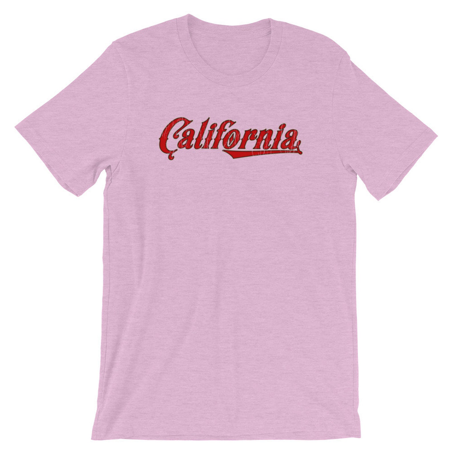 California Shirt Vintage Distressed Graphic Short Sleeve - Etsy