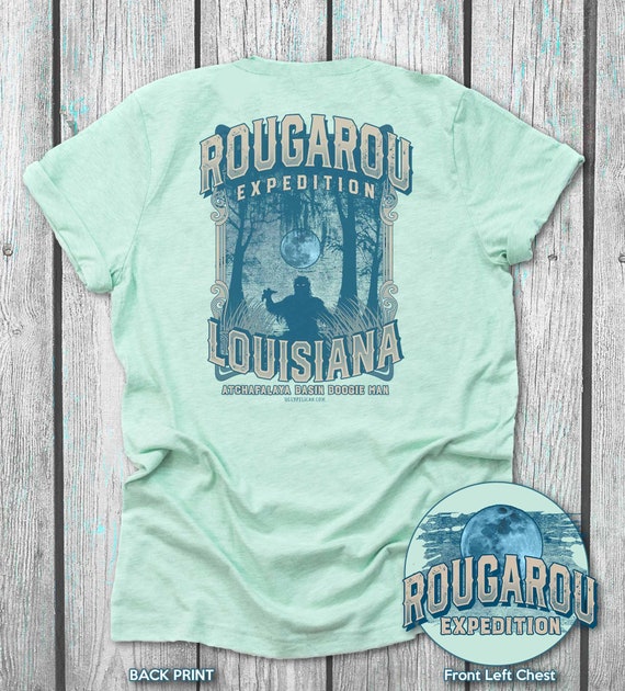 Rougarou Expedition T Shirt Swamp Monster Louisiana Swamp 